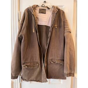 Phenom Jeans Barn Chore Coat Jacket Men L Utility Outdoor Cowboy Grunge Western